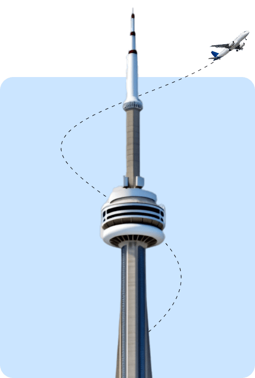 CN Tower in Toronto, Ontario, Canada